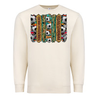 Sandshell soccer camouflage serape cowhide turquoise leopard glitter  brushstrok Premium Sweatshirt - Artiststas