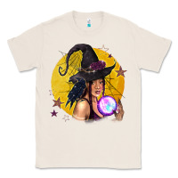 Natural Black Witch Classic Tee - texasbilliewilder