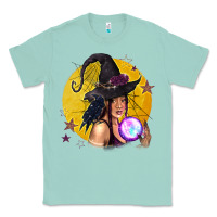 Seafoam Black Witch Classic Tee - texasbilliewilder