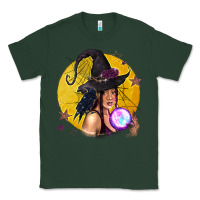 Sports Green Black Witch Classic Tee - texasbilliewilder