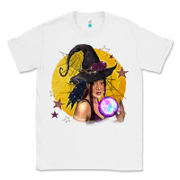 White Black Witch Classic Tee - texasbilliewilder