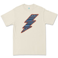 Bone Western Orange Border Aztec Lightning Premium Tee - Bettercallsaul