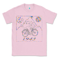 Bubblegum Pink Bicycle Day 1943  LSD Acid Trip  Druffi gift Classic Tee - minhPixels