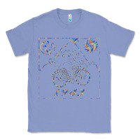 Colony Blue Bicycle Day 1943  LSD Acid Trip  Druffi gift Classic Tee - minhPixels