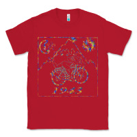 Red Bicycle Day 1943  LSD Acid Trip  Druffi gift Classic Tee - minhPixels