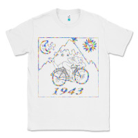 White Bicycle Day 1943  LSD Acid Trip  Druffi gift Classic Tee - minhPixels