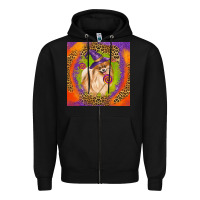 Black Halloween Pomeranian Dog Zipper Hoodie - LillyAllenDesigns