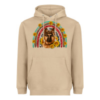 Mushroom german shepherd rainbow Heavyweight Hoodie - Artiststas