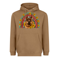 Toasted Coconut german shepherd rainbow Heavyweight Hoodie - Artiststas