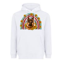White german shepherd rainbow Heavyweight Hoodie - Artiststas
