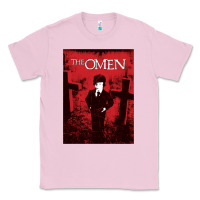 Bubblegum Pink The Omen Horror Movie Classic Tee - minhPixels