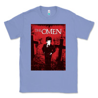 Colony Blue The Omen Horror Movie Classic Tee - minhPixels