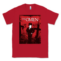Red The Omen Horror Movie Classic Tee - minhPixels