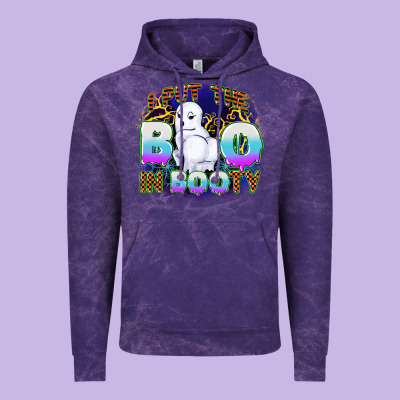 I Put Boo In Booty Vintage Hoodie Designed By Cowgirlartshop
