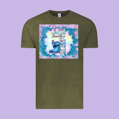 If You Love Me Please Let Me Sleep Vintage Tee Designed By Tumblerdesignbyshophia