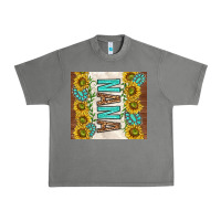 Tornado nana sunflowers and turquoise gemstones Urban Heavy Tee - TumblerDesignByShophia