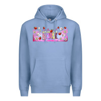 Colony Blue school nurse libbey glass Premium Hoodie - BundleAndBundleShop