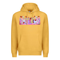 Mustard school nurse libbey glass Premium Hoodie - BundleAndBundleShop
