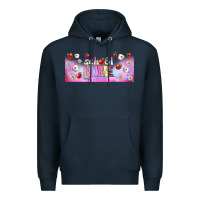 Navy school nurse libbey glass Premium Hoodie - BundleAndBundleShop