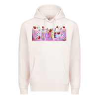 Pale Pink school nurse libbey glass Premium Hoodie - BundleAndBundleShop