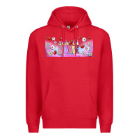 Red school nurse libbey glass Premium Hoodie - BundleAndBundleShop