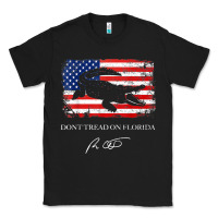 Black Don_t Tread On Florida Governor Ron DeSantis 2022 USA Flag Classic Tee - minhPixels