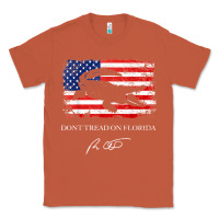 Copper Don_t Tread On Florida Governor Ron DeSantis 2022 USA Flag Classic Tee - minhPixels
