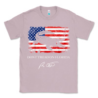 Lilac Don_t Tread On Florida Governor Ron DeSantis 2022 USA Flag Classic Tee - minhPixels