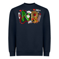 Navy christmas nr nurse practitioner nurse Heavyweight Sweatshirt - LillyAllenDesigns