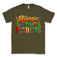 Army Green Allergic to pendejas Classic Tee - RanaPortraitStore