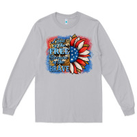 Moon Dust Patriotic Sunflower Long Sleeve Tee - Jasminsmagicworld