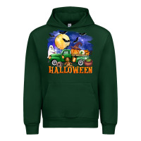 Forest Green halloween truck Urban Hoodie - AdoDesignShop