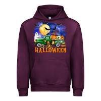 Mauve Wine halloween truck Urban Hoodie - AdoDesignShop