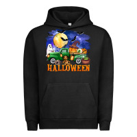 Pigment Black halloween truck Urban Hoodie - AdoDesignShop