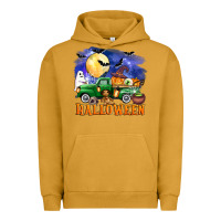 Pigment Peanut Butter halloween truck Urban Hoodie - AdoDesignShop