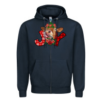 Navy joy Zipper Hoodie - SublimationCraftShop