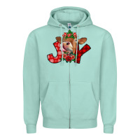 Seafoam joy Zipper Hoodie - SublimationCraftShop