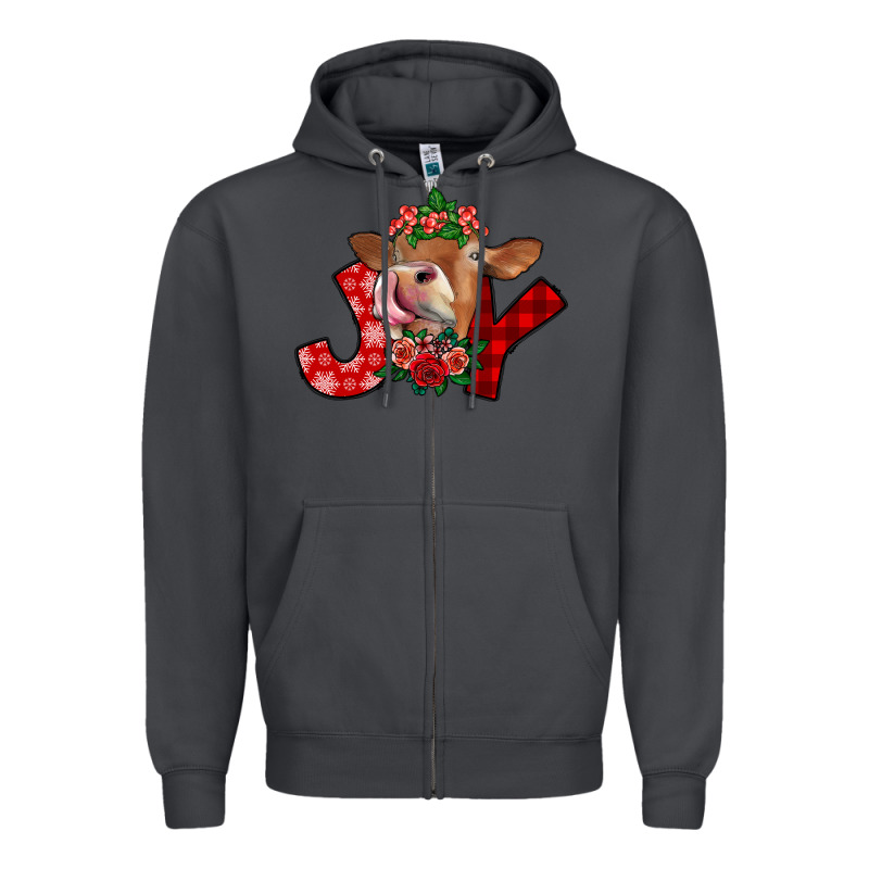 Joy Zipper Hoodie by SublimationCraftShop | Teevron