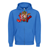 True Royal joy Zipper Hoodie - SublimationCraftShop