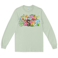Matcha Happy Easter Easter Day Long Sleeve Tee - CowGirlArtShop