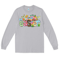 Moon Dust Happy Easter Easter Day Long Sleeve Tee - CowGirlArtShop