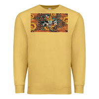 Texas Map Bull Skull Sunflower Leopard Licence Plate Premium Sweatshirt | Teevron