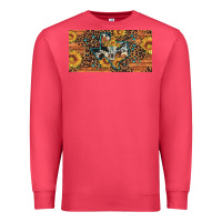Cardinal texas map bull skull sunflower leopard licence plate Premium Sweatshirt - Artiststas