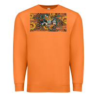 Carrot texas map bull skull sunflower leopard licence plate Premium Sweatshirt - Artiststas