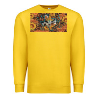 Lemon texas map bull skull sunflower leopard licence plate Premium Sweatshirt - Artiststas