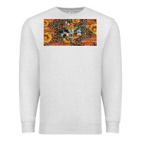 Oatmeal Heather texas map bull skull sunflower leopard licence plate Premium Sweatshirt - Artiststas