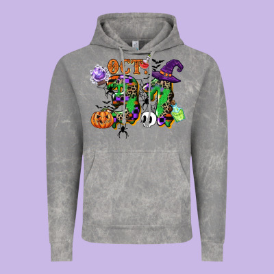 October 31 Vintage Hoodie Designed By Cowgirlartshop