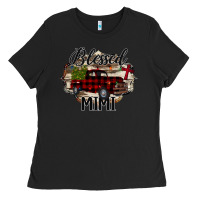 Black Blessed Mimi Christmas Truck Ladies Tee - Bettercallsaul