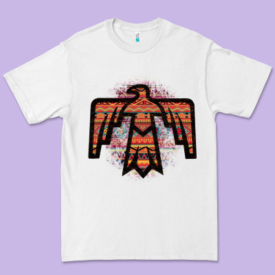Red Aztec Thunderbird Premium Tee Designed By Bettercallsaul