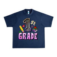 Navy First Grade Urban Heavy Tee - RanaPortraitStore